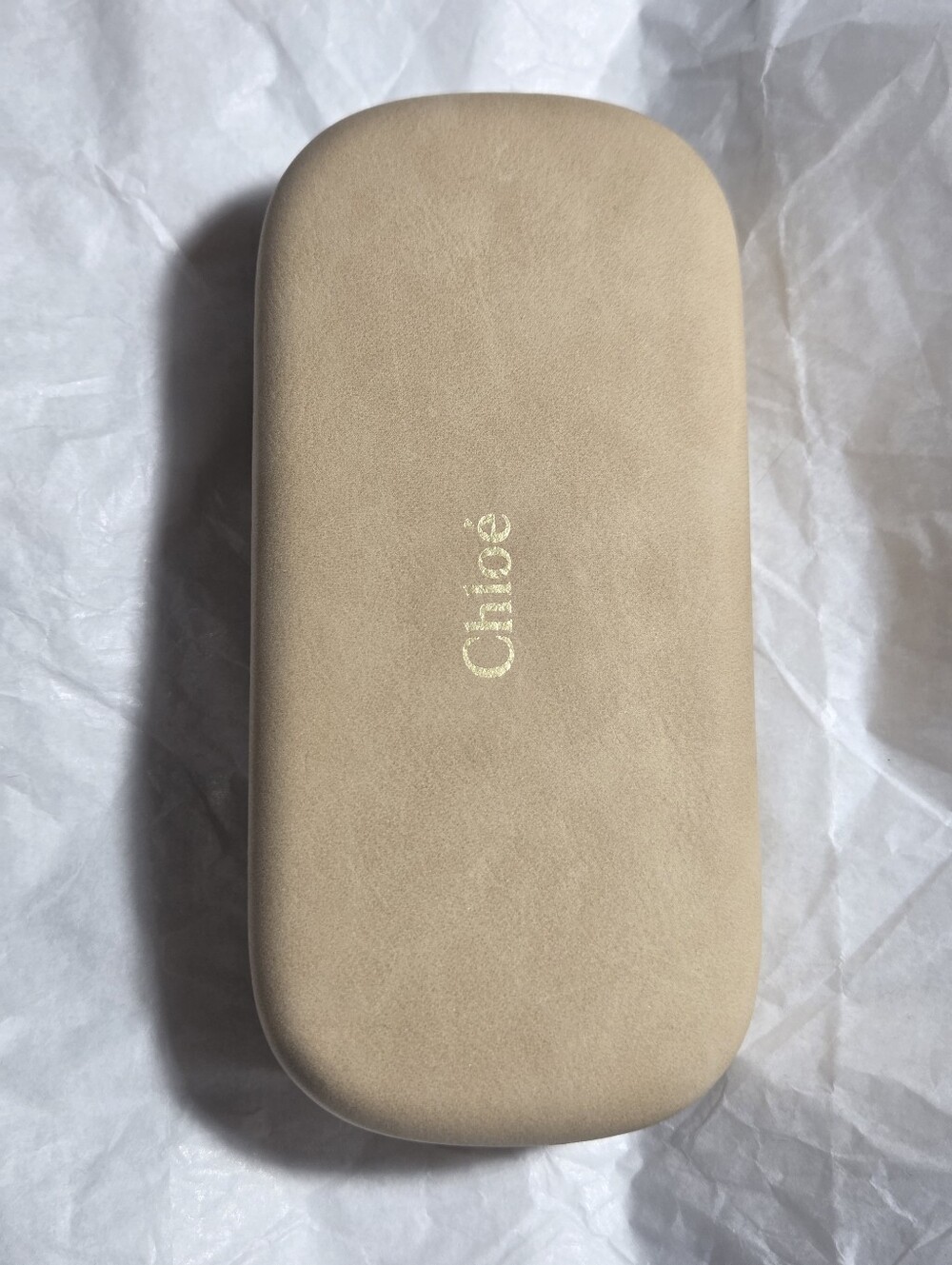 See By Chloé Beige Sunglasses Case